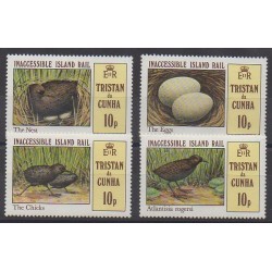 Tristan da Cunha - 1981 - Nb 298/301 - Birds