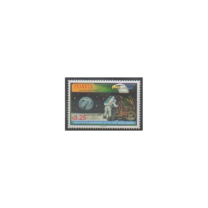 Stamps - Penrhyn - 1994 - Nb 412 - Space