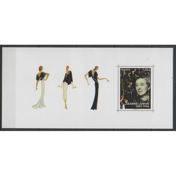 Stamps - France - Souvenir sheets - 2017 - Nb BS138 - Costumes - Uniforms - Fashion