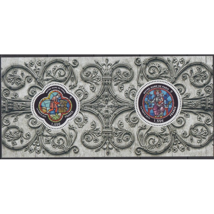Stamps - Theme churches - France - Souvenir sheets - 2013 - Nb BS 78