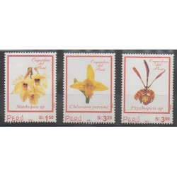 Peru - 2002 - Nb 1292/1294 - Orchids