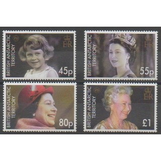 Stamps - British Antarctic Territory - 2006 - Nb 415/418 - Royalty