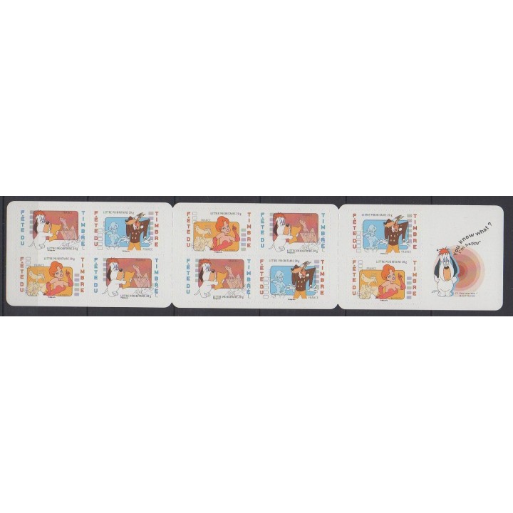 Timbres - France - Autoadhésifs - 2008 - No BC160 - Dessins Animés - BD