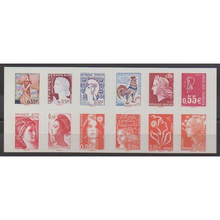 Stamps - France - Self-adhesive - 2008 - Nb BC225