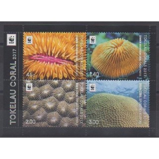 Timbres - Tokelau - 2017 - No BF68 - Animaux marins