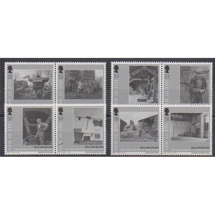 Timbres - Man (Ile de) - 2009 - No 1536/1543 - Artisanat ou métiers