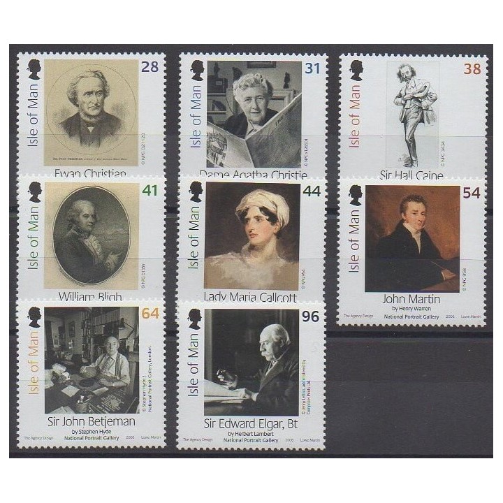Stamps - Man (Isle of) - 2006 - Nb 1342/1349 - Art