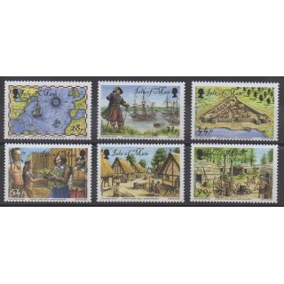 Stamps - Man (Isle of) - 2007 - Nb 1404/1409 - Various Historics Themes