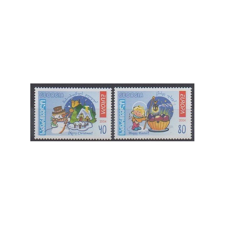Stamps - Georgia - 2004 - Nb 357/358 - Europa