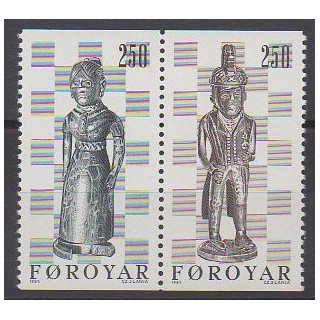 Timbres - Féroé (Iles) - 1983 - No 76a - Échecs