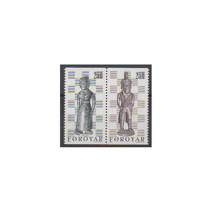 Stamps - Faroe (Islands) - 1983 - Nb 76a - Chess