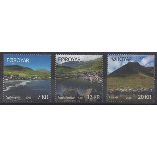 Stamps - Faroe (Islands) - 2006 - Nb 553/555 - Sights