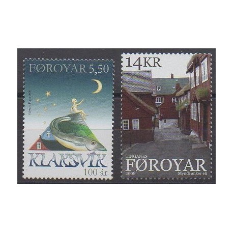 Faroe (Islands) - 2008 - Nb 622/623
