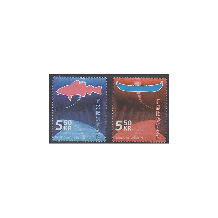 Timbres - Féroé (Iles) - 2006 - No 570/571