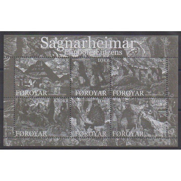 Timbres - Féroé (Iles) - 2008 - No 626/631