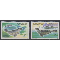 Faroe (Islands) - 1992 - Nb 231/232 - Mamals