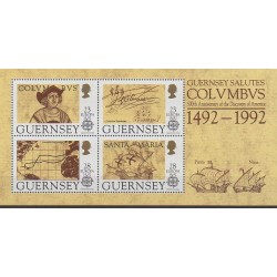 Guernsey - 1992 - Nb BF15 - Christophe Colomb - Europa