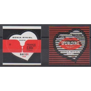 Stamps - France - Self-adhesive - 2018 - Nb Autoadhésifs professionnels - Costumes - Uniforms - Fashion