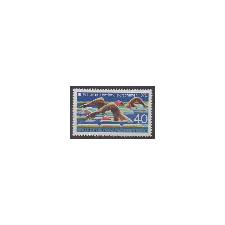 Timbres - Allemagne occidentale (RFA - Berlin) - 1978 - No 533 - Sports divers