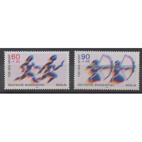 West Germany (FRG - Berlin) - 1979 - Nb 550/551 - Various sports