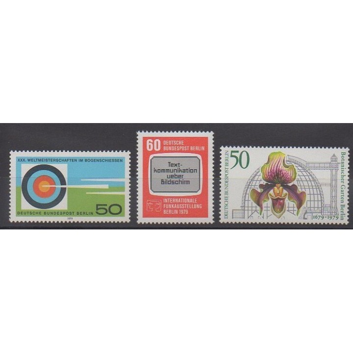 Stamps - West Germany (FRG - Berlin) - 1979 - Nb 560/562