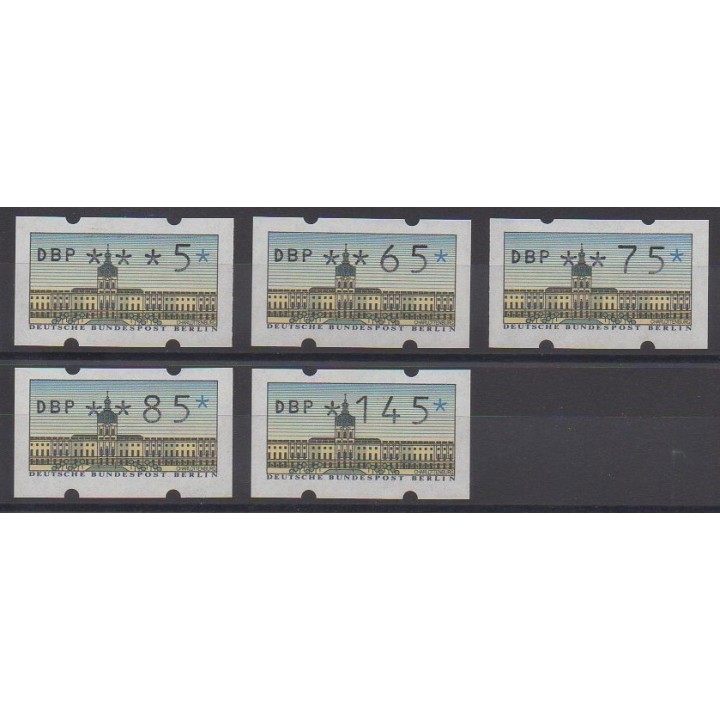 Stamps - West Germany (FRG - Berlin) - 1987 - Nb TD1 - Castles