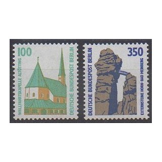 Stamps - West Germany (FRG - Berlin) - 1989 - Nb 795/796 - Churches