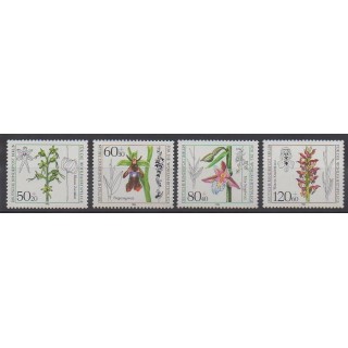 Timbres - Allemagne occidentale (RFA - Berlin) - 1984 - No 685/688 - Fleurs