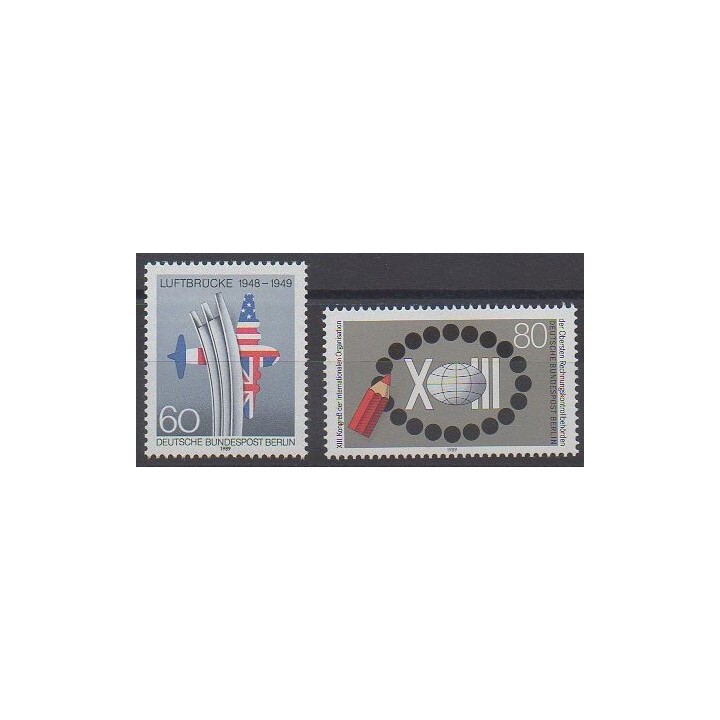 Timbres - Allemagne occidentale (RFA - Berlin) - 1989 - No 803/804