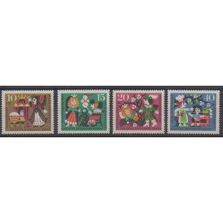 Timbres - Allemagne occidentale (RFA - Berlin) - 1964 - No 214/217