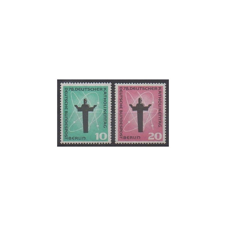 Timbres - Allemagne occidentale (RFA - Berlin) - 1958 - No 159/160