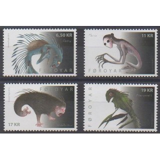 Stamps - Faroe (Islands) - 2012 - Nb 747/750 - Animals
