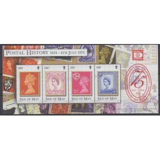 Timbres - Thème timbres sur timbres - Man (Ile de) - 2001 - No BF 47