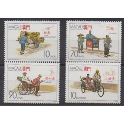 Macao - 1987 - No 555/558 - Transports
