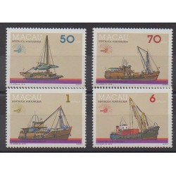 Macao - 1985 - Nb 519/522 - Boats