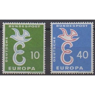 Stamps - West Germany (FRG) - 1958 - Nb 164/165 - Europa