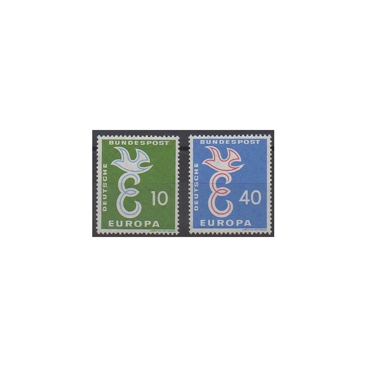 Stamps - West Germany (FRG) - 1958 - Nb 164/165 - Europa
