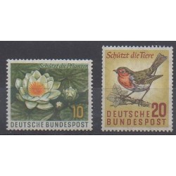 Allemagne occidentale (RFA) - 1957 - No 146/147 - Environnement