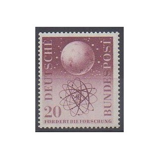 Timbres - Allemagne occidentale (RFA) - 1955 - No 88 - Sciences et Techniques