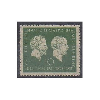 Timbres - Allemagne occidentale (RFA) - 1954 - No 73 - Sciences et Techniques