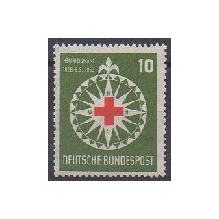 Timbres - Allemagne occidentale (RFA) - 1953 - No 50 - Santé ou Croix-Rouge