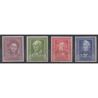 Timbres - Allemagne occidentale (RFA) - 1949 - No 3/6 - Célébrités