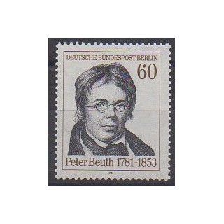 Stamps - West Germany (FRG - Berlin) - 1981 - Nb 616 - Celebrities