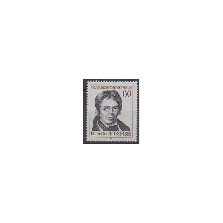 Timbres - Allemagne occidentale (RFA - Berlin) - 1981 - No 616 - Célébrités