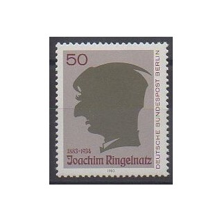 Timbres - Allemagne occidentale (RFA - Berlin) - 1983 - No 663 - Peinture - Littérature