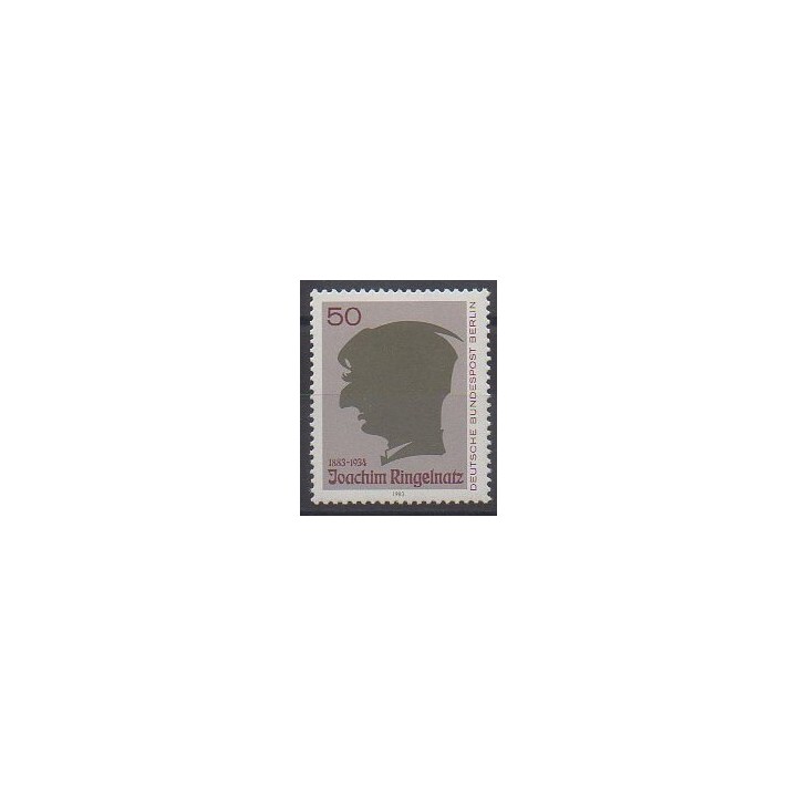 Timbres - Allemagne occidentale (RFA - Berlin) - 1983 - No 663 - Peinture - Littérature