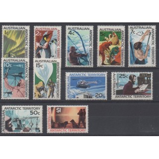 Timbres - Thème régions polaires - Australie - territoire antarctique - 1966 - No 8/18