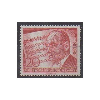 Timbres - Allemagne occidentale (RFA - Berlin) - 1956 - No 137 - Musique