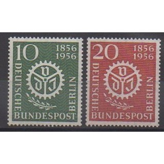 Stamps - West Germany (FRG - Berlin) - 1956 - Nb 123/124 - Science