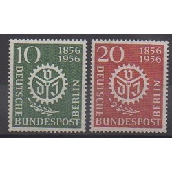 Allemagne occidentale (RFA - Berlin) - 1956 - No 123/124 - Sciences et Techniques